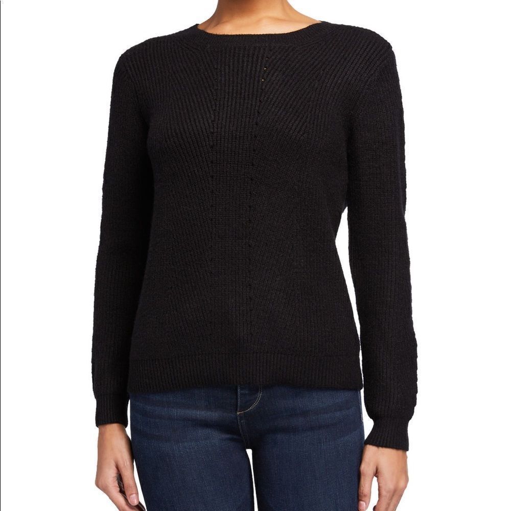 H Halston Knitted Sweater. NEW